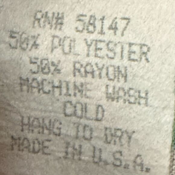 Vintage Sea Suns 90s Printed Tank Dress & Button Down Set M - Picture 7 of 9